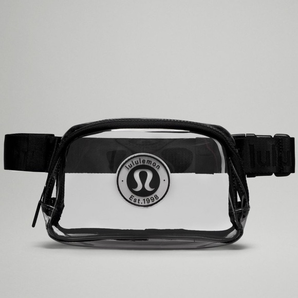 NWT Lululemon Clear Everywhere Belt Bag 1L Logo - Picture 1 of 9